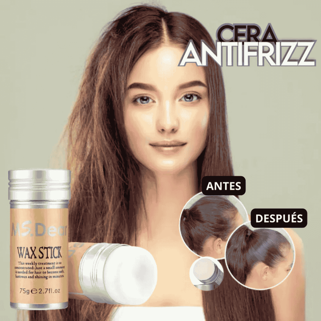 Barra de Cera Antifrizz: Control del Frizz en Cualquier Momento y Lugar